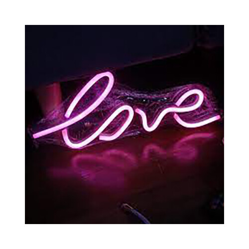 Decoration Lamp Love Word             SKU-1832