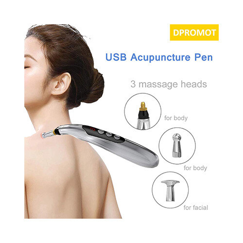 Rechargeable Meridian Energy Massage Pen W912R             SKU-1891