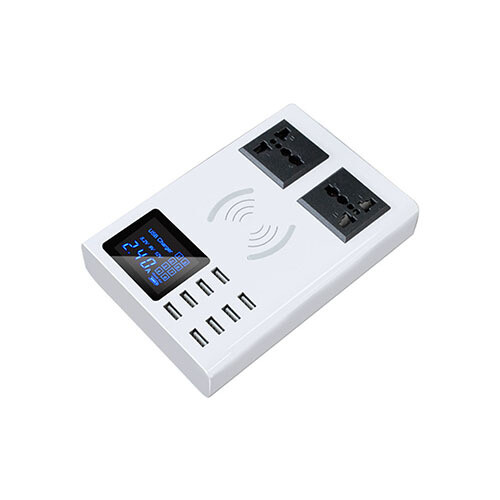 Crony CD A10W  Wireless Charger 8 USB Ports             SKU-1897