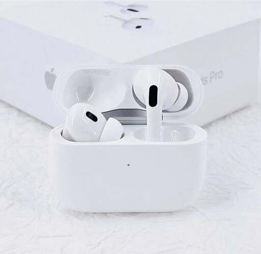 Apple airpds pro black & White  SKU-6006