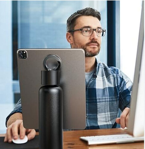 Jurf sport water bottle with phone mount sku-6066