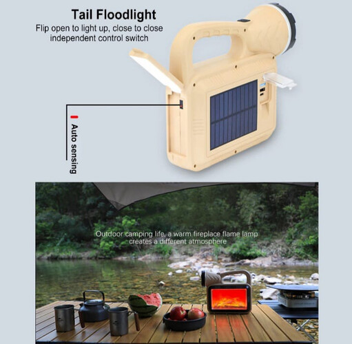 Multifunctional portable lamb sku-6084