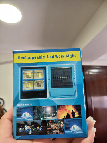 Rechargeable work light sku-6091