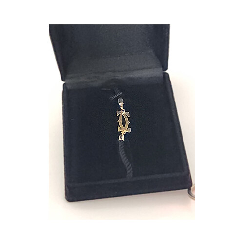 Necklace 18K Gold Branded Names Gussi - Cartier - Louis Viton             SKU-1450