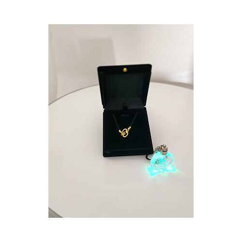 Necklace 18K Gold Branded Names Gussi - Cartier - Louis Viton             SKU-1450