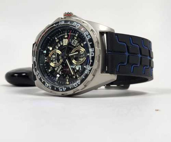 Used Men Watch Brands TaG Huer Black Rubber    SKU-2139