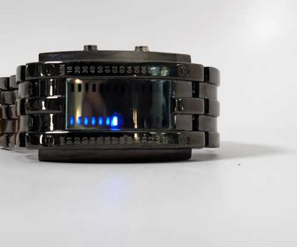 Used Men Watch Brands Digital Full Black     SKU-2129