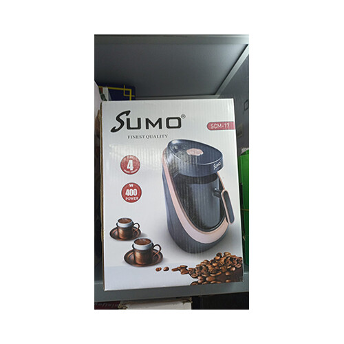 ماكينة صنع القهوة سومو SCM-17 - قوة 400 واط - 4 أكواب           SKU-432