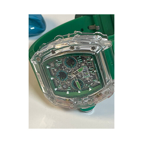 Richard Mile Green Runbber in Green             SKU-201