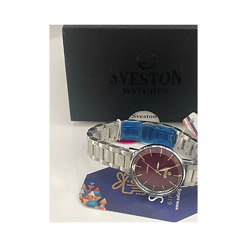 Sveston Women Watch with Bracelet Crystal color stones             SKU-238