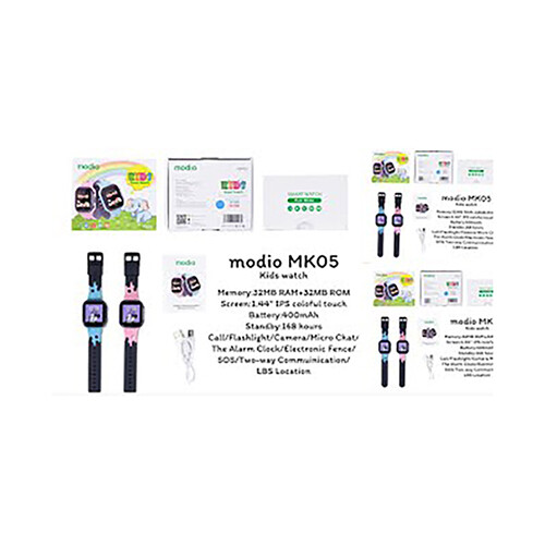 Modio Kids Smart Watch MK05           SKU-39