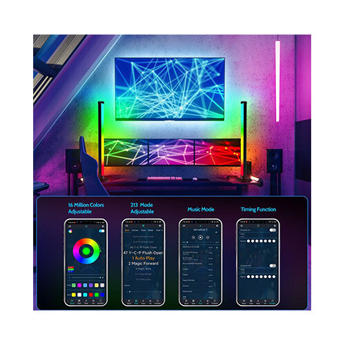 LED Magic Color Desktop Lights USB           SKU-310