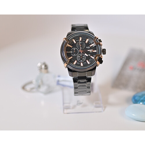 Watch -  Brand - BELLEDA - for Men- Color -Black - Inner Black             SKU-546