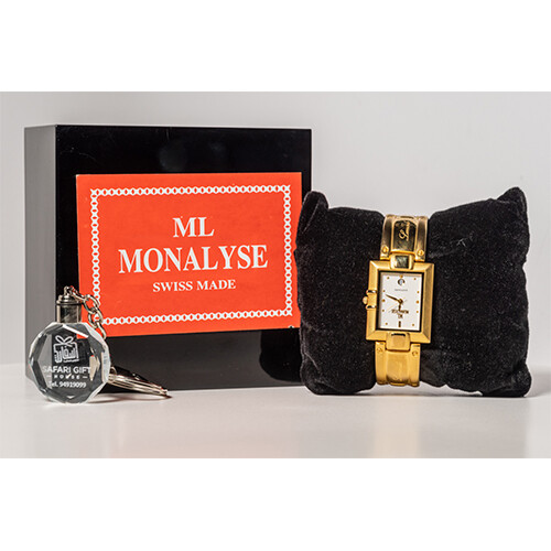 ML MONALYSE  Watch - for  Women - Color - Gold -             SKU-608