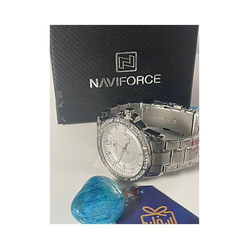 NAVIFORCE - For Men - Color - Silver - Inner White             SKU-628