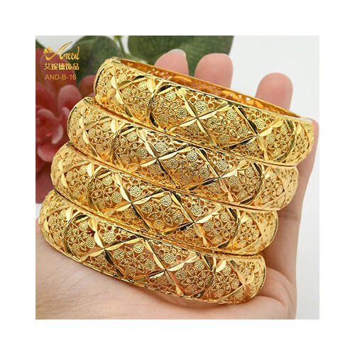 Trend 18K Pleated Italian 24K Gold             SKU-1029