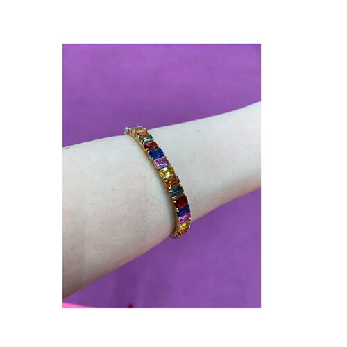 2021 Hihop CZ Tennis Chain Iced Out Necklace             SKU-1034