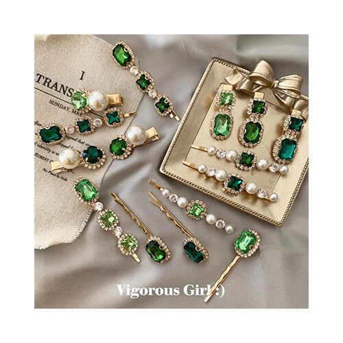 Korean Women Word Hair Clips Hairpin             SKU-1075