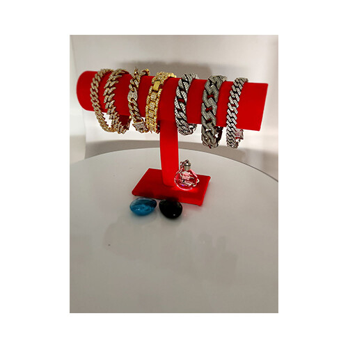 Men Women Bracelet Gold Silver12 Shapes             SKU-1091