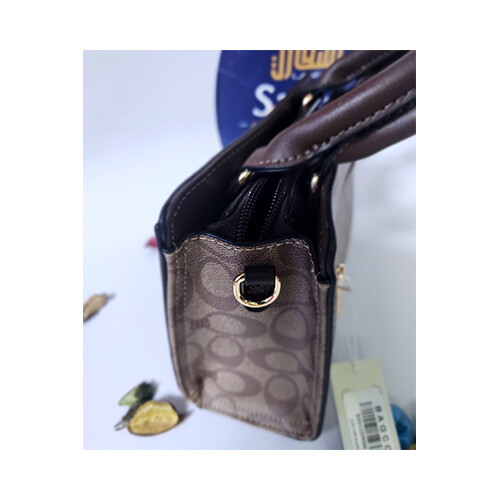 BagCo Womens Brand - Hand Bag Kaaki Color             SKU-2069