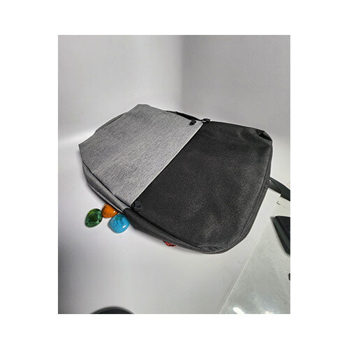 laptop Bag model B37307 Gray Black with USB port senkey and Style             SKU-1355