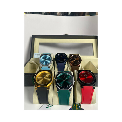 FITRON Brand - for Men Sports Watchs 6 Pcs  in Display Box             SKU-1451