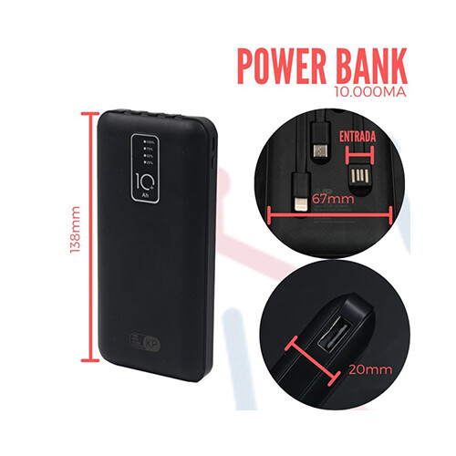 Yosonda Power Bank 10.000 4in1             SKU-1500