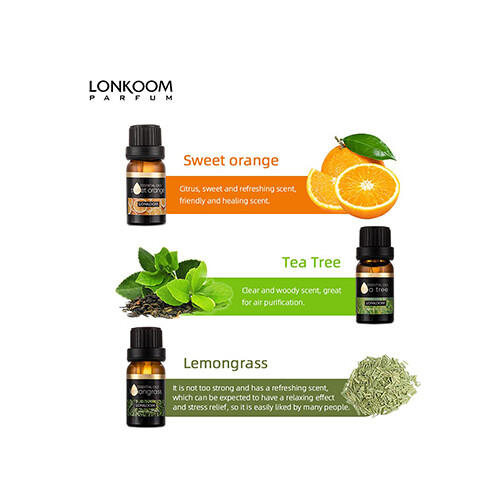 Lonkoom Pure Essential oils 1811 - Pack 6pcs             SKU-1834