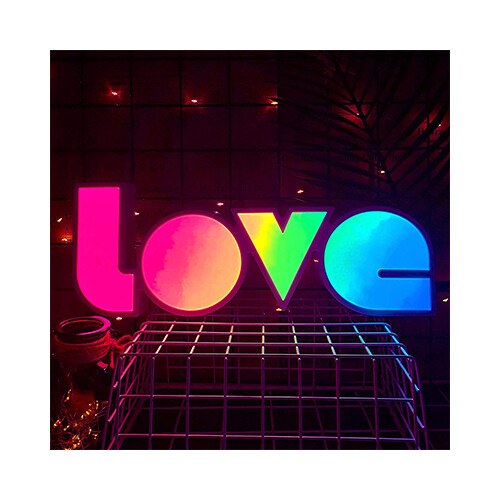 Decoration Lamp Love Word             SKU-1832