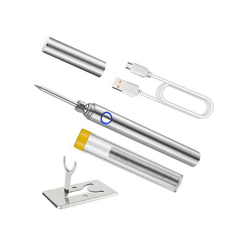 USB لحام الحديد الفضة     SKU-1890