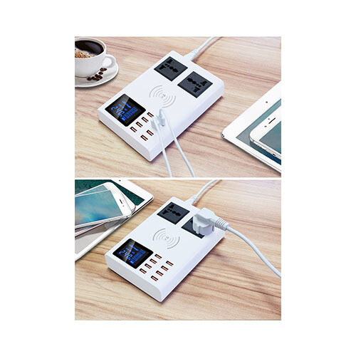 Crony CD A10W  Wireless Charger 8 USB Ports             SKU-1897