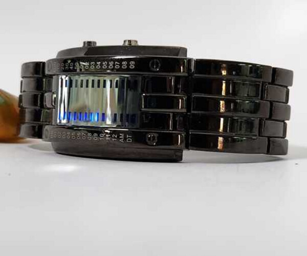 Used Men Watch Brands Digital Full Black     SKU-2129