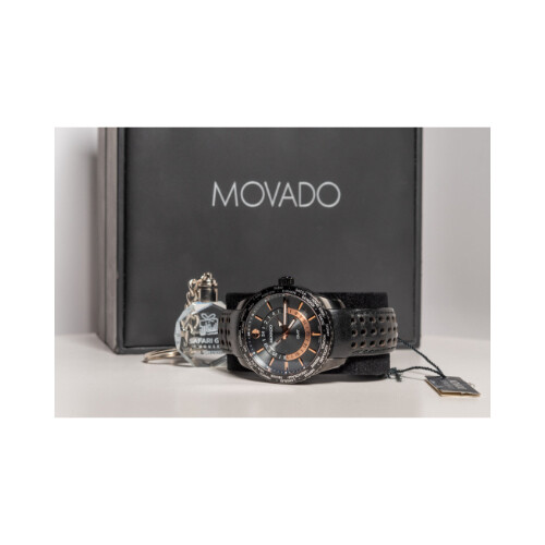 Movado Men Watch Black - Used in Excelent Codition             SKU-122