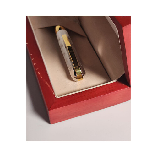 Georgette Pen for Men Silver Black             SKU-234