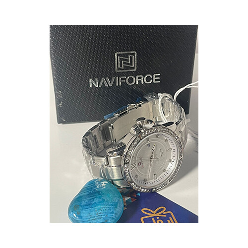 NAVIFORCE - For Men - Color - Silver - Inner White             SKU-628