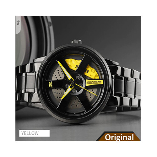 SKMEI Men Watch Black steel in Yellow Die              SKU-2057