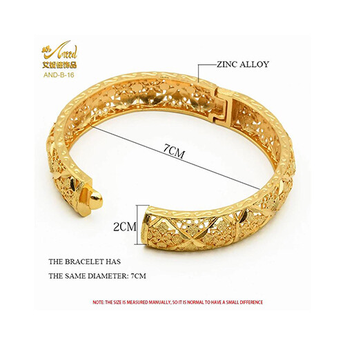 Trend 18K Pleated Italian 24K Gold             SKU-1029
