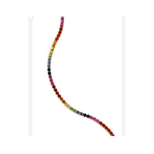 2021 Hihop CZ Tennis Chain Iced Out Necklace             SKU-1034