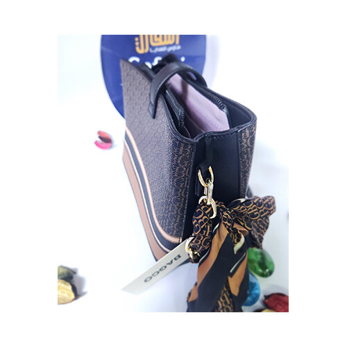 BagCo Womens Brand - Hand Bag Brown Black Color             SKU-2070