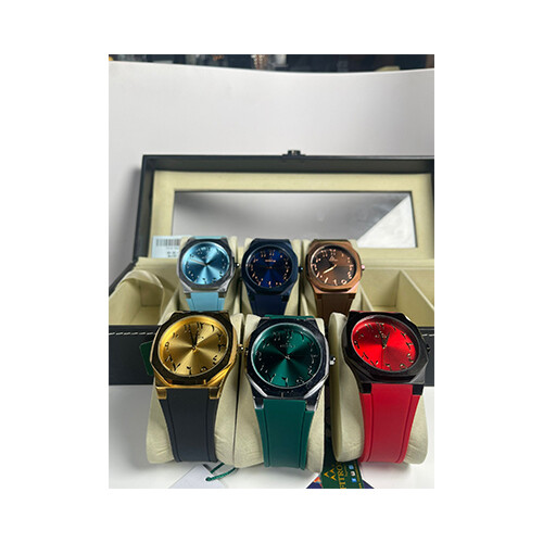 FITRON Brand - for Men Sports Watchs 6 Pcs  in Display Box             SKU-1451