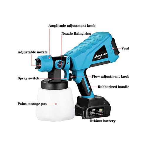 Boss Spray Gun Rechargable  JH09Z             SKU-1857