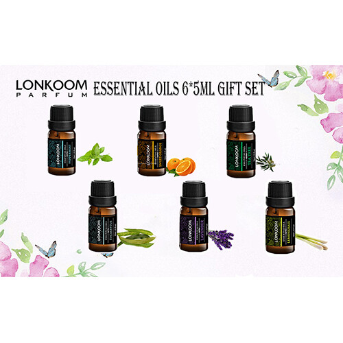 Lonkoom Pure Essential oils 1811 - Pack 6pcs             SKU-1834
