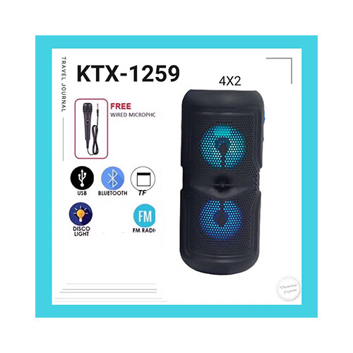 Wirless Speaker Model KTX-1259 - 4x2             SKU-1800
