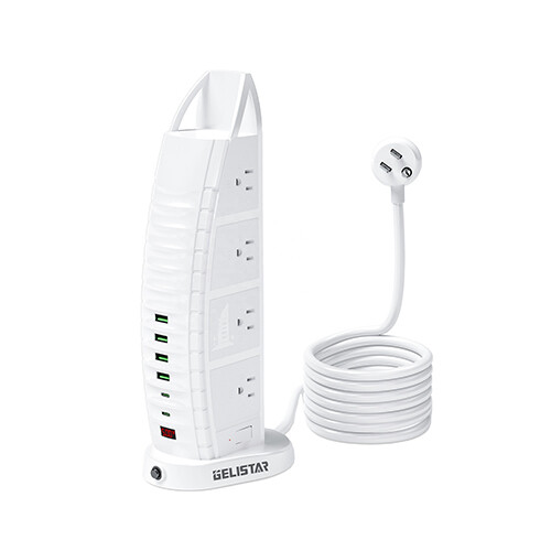 SailBoat Tower Power Socket 3000W             SKU-1809