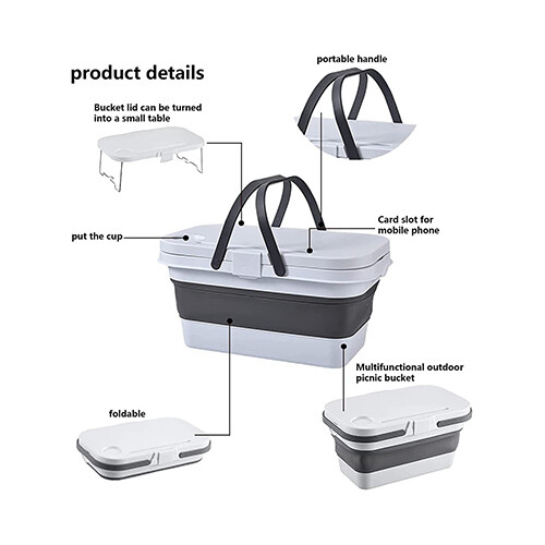 Table Basket for Outdoor Family Set             SKU-1845
