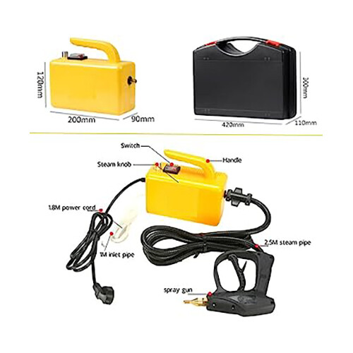 Qiang Pai Steam Cleaner Size 43x12x31cm             SKU-1945