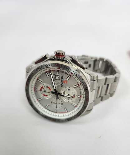 Used Men Watch Brands TaG Huer Silver White     SKU-2147