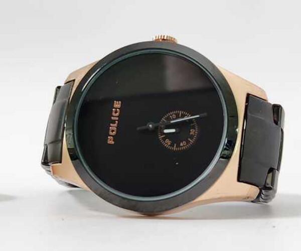 Used Men Watch Brands Police     SKU-2126