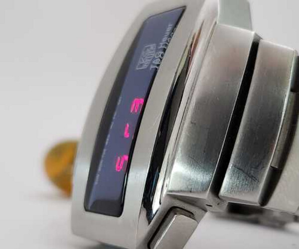 Used Men Watch Brands TaGHuer - Blue Digital     SKU-2121