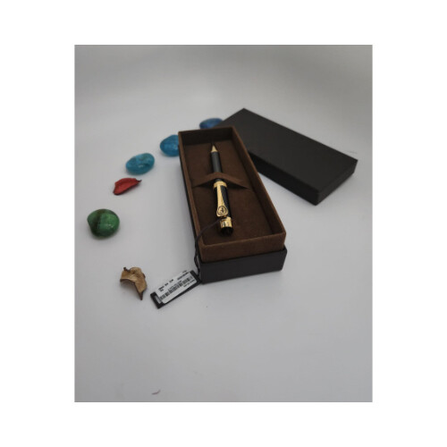 Ferre Milano Brand - Men Pen -  Black - Gold Color             SKU-84